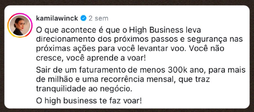 Depoimento Kamila Winck